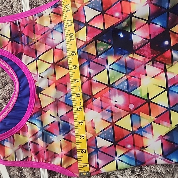 Snowflake Gymnastics Leotard Adult Size L - Picture 9 of 10